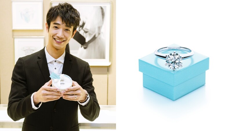 與劉以豪一起策劃浪漫求婚招數!在Tiffany & Co.藍色盒子上的甜蜜祕密