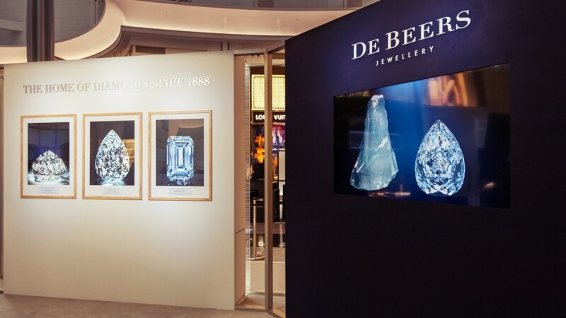 De Beers開立125周年!777克拉原鑽精髓來台展出