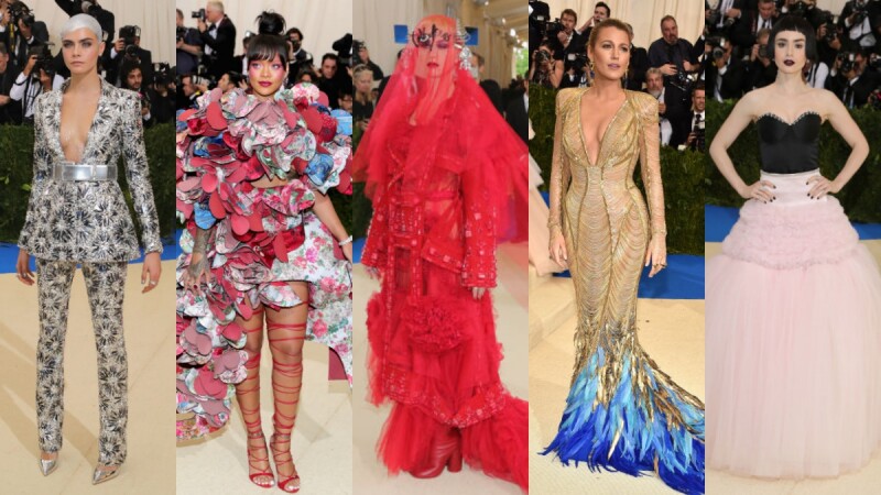 「時尚奧斯卡」2017 MET GALA登場！凱蒂佩芮、布蕾克、卡拉…女星紅毯造型直擊