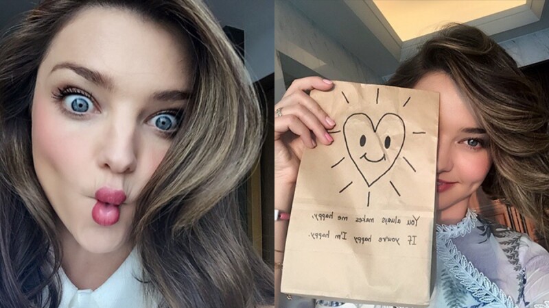 跟著甜心女神Miranda Kerr,用樂觀的心境度過每一天!