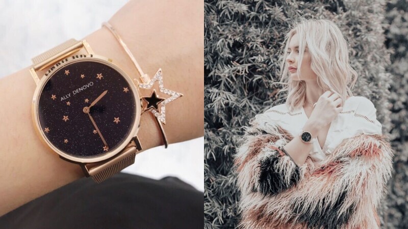 把整個星空都戴在手腕上！ALLY DENOVO首次推出雙錶帶組合，閃耀的錶面實在好美好浪漫
