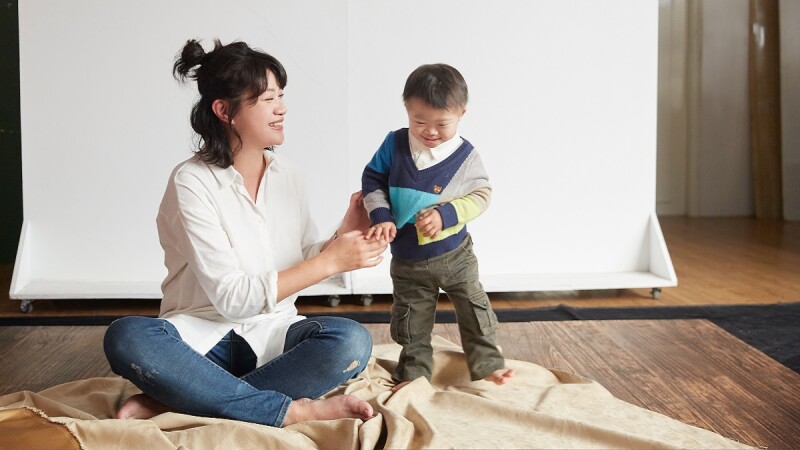 我的孩子是唐寶寶!高華灼:「謝謝你來當我的小孩。」