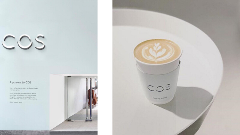 香港中環 COS 咖啡吧快閃店正式開幕！另設有藝術展示空間的兩層樓空間優雅又療癒！