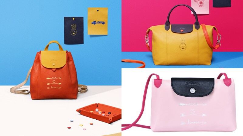 期間限定登場!Longchamp 推出 Le Pliage® Cuir 小羊皮摺疊包客製化服務