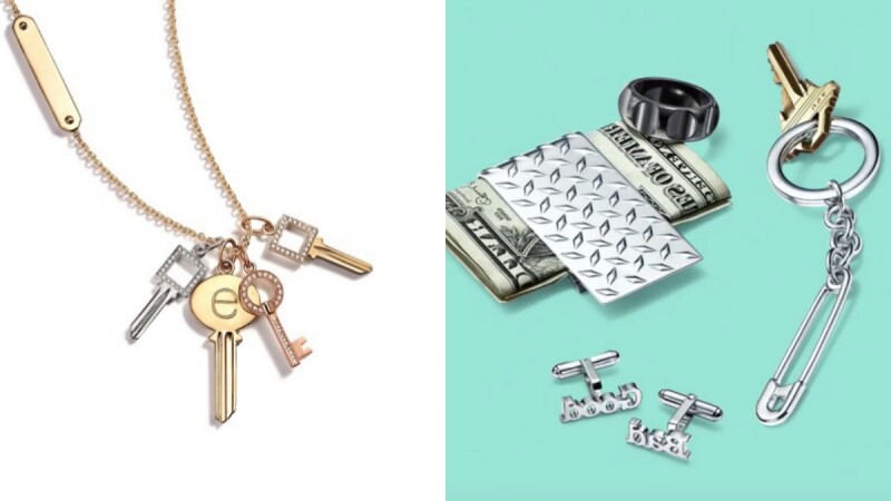 全新Tiffany Modern Keys系列， 以極致的簡約輪廓添增新潮摩登特色！