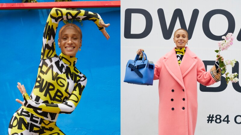 透過超模Adwoa Aboah愛與自豪的訊息，延續Burberry第三波早秋時尚新品印象！