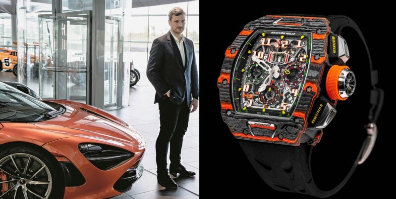 頂級機械錶RICHARD MILLE與英倫超跑McLaren攜手發佈超夢幻聯名錶款，潮到連女生都尖叫！