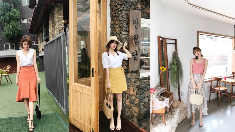 韓妞最愛裙款 Top3!從窄裙、一片裙、不規則裙打造迷人的時髦歐逆風!