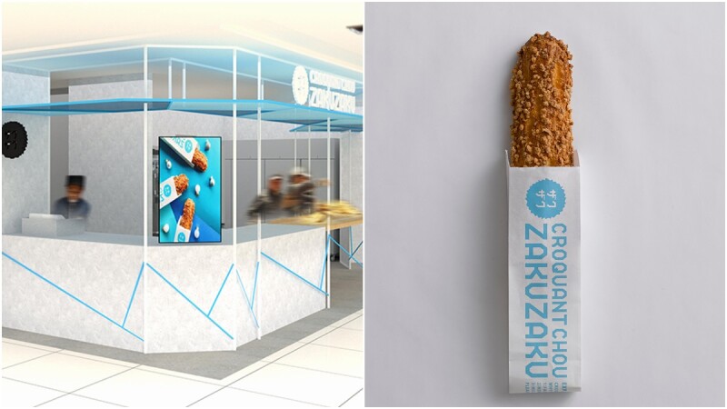 進駐台北車站微風2樓!北海道ZAKUZAKU棒棒泡芙開台北第2家新店,更推出全新黑白巧克力棒棒泡芙