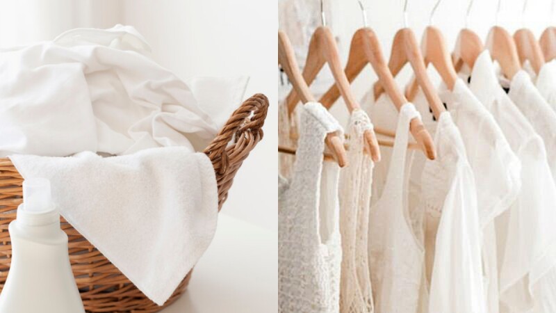 白衣控必讀！透過洗滌、清潔小撇步、烘衣、保養四大秘訣程序，還你白亮亮的衣服！
