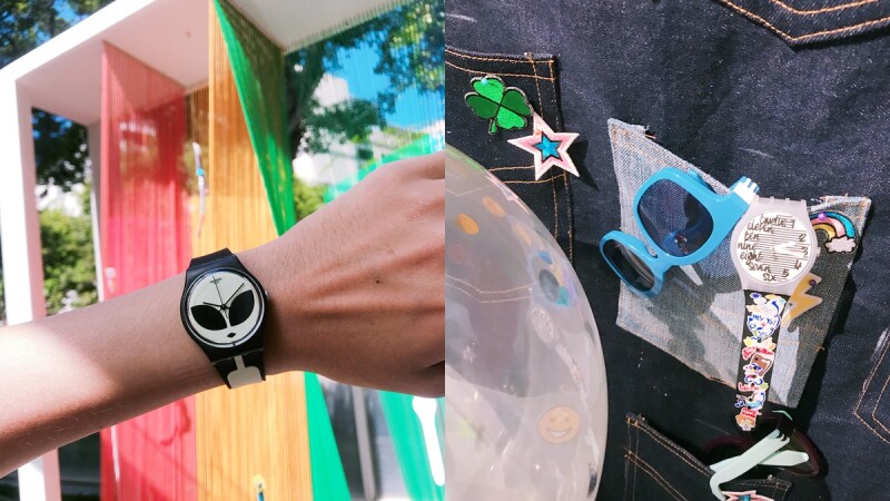 夜光外星人、七彩調色盤、加厚錶帶…都是這系列必買!SWATCH秋冬系列也能閃亮街頭