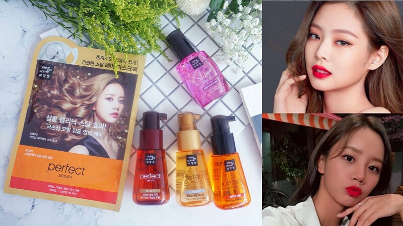 連BLACKPINK Jennie都愛用的粉紅瓶護髮油 稻草髮也能秒閃鑽石光; 秀髮養護、造型維持、約會急救全靠它!