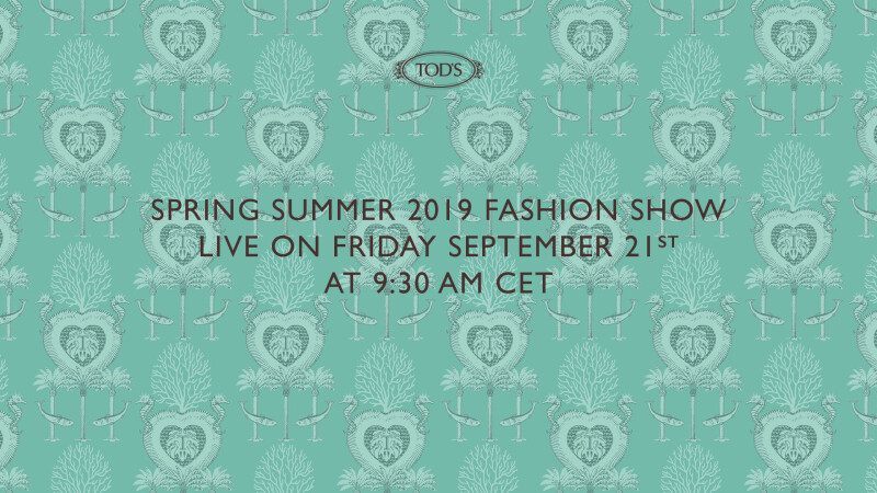 【Live】線上看！TOD'S 2019春夏時裝大秀，將在9/21下午3點半登場