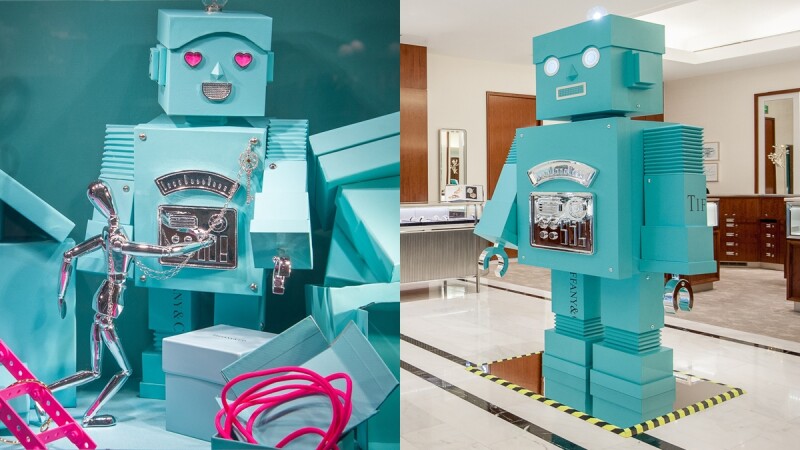 跟Tiffany & Co.一起這樣過聖誕！台北101店的煙花與機器人佈置、微風信義店的刻印服務限時推出！