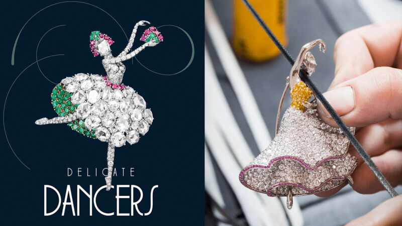 珠寶內行人看門道！Van Cleef & Arpels梵克雅寶芭蕾舞者與仙子造型胸針的3大設計與工藝亮點