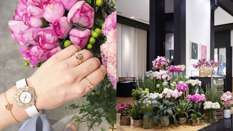 Piaget 限定玫瑰花店開張!試戴珠寶就可獲瑞士空運來台的伯爵玫瑰花,姐妹們一起約起來!