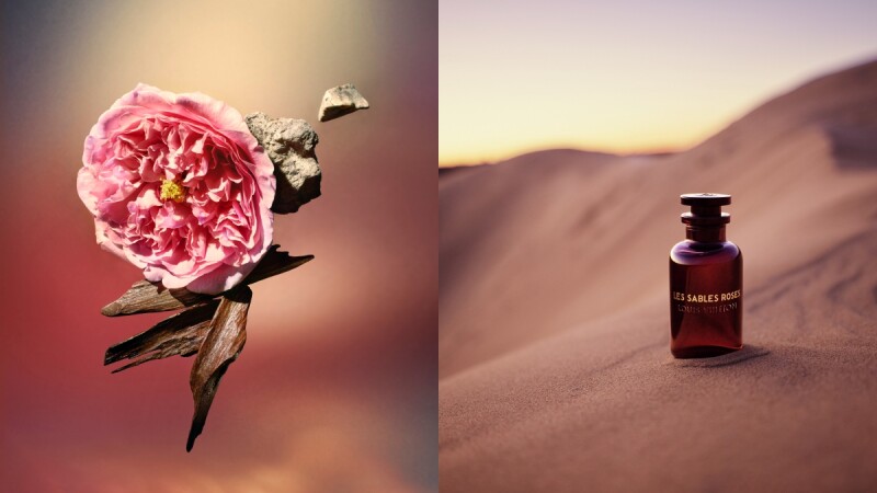 玫瑰和沉香，揉合了熱情與冷艷」LV路易威登再推Les Sables Roses淡香水
