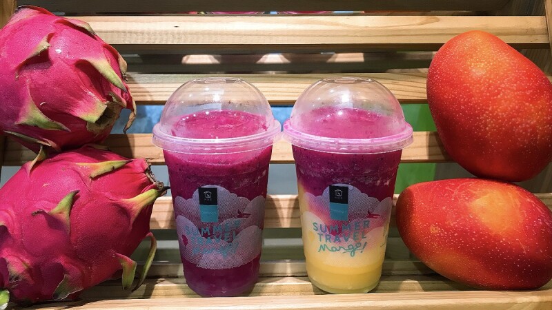 必須來一杯!大苑子熱銷飲品「火龍果」系列強勢回歸,「仲夏戀習曲」火龍果與芒果結合超搭