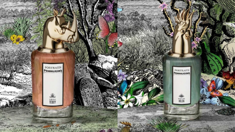 是一場玩弄愛情的狩獵遊戲!Penhaligon's潘海利根Portraits獸首肖像系列再添犀牛、鸚鵡2位新角色