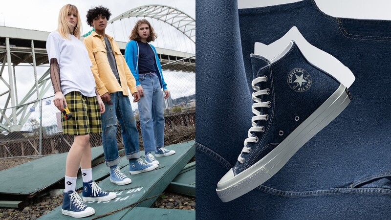 造成瘋搶的Renew系列再一發!CONVERSE推出全新Chuck 70 s丹寧系列帆布鞋