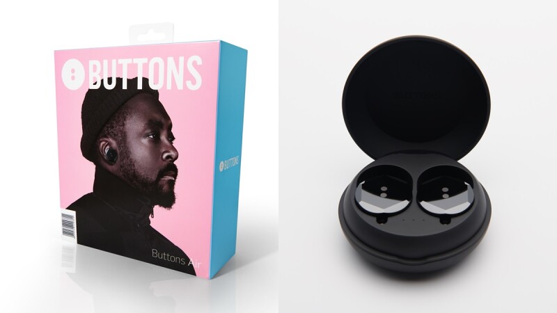 黑眼豆豆BUTTONS Air真無線藍牙耳機時髦上市!兩款純黑陶瓷外型,男友耳上最潮單品非它莫屬