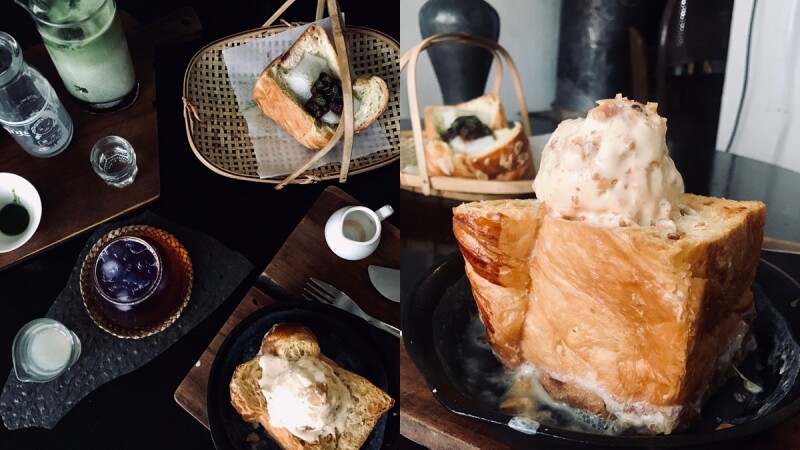 【板橋美食】《Merci Vielle》質感系老宅咖啡廳,隱藏著酥脆美味的甜點、飲品