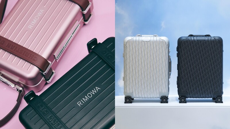 直接瞄準粉色行李箱手拿包!DIOR and RIMOWA聯名系列台灣開賣時間公佈了(詳細售價)