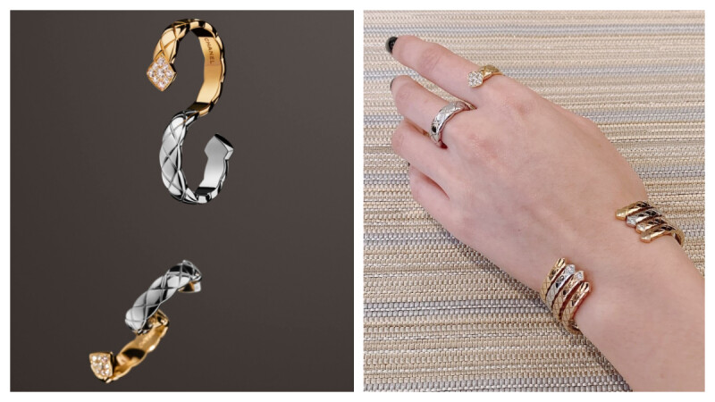 【試戴報告】2019年Chanel Coco Crush 最新珠寶新貨大公開，開放式手環、指間戒、耳環這樣戴最時髦！（附影片與售價）