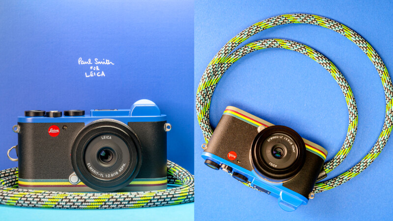 徠卡相機二度聯名英國設計師Paul Smith！限量版Leica CL大綻街頭潮味