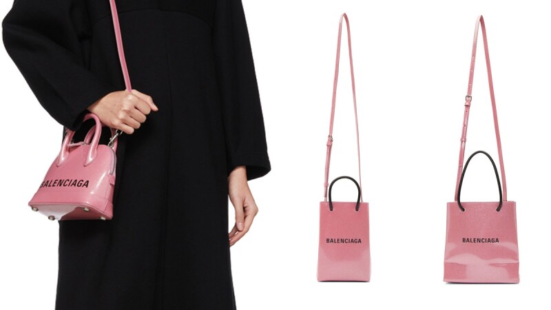 荷包準備好！Balenciaga再推出芭比粉Pink Glitter系列，連最熱賣得手機袋也有