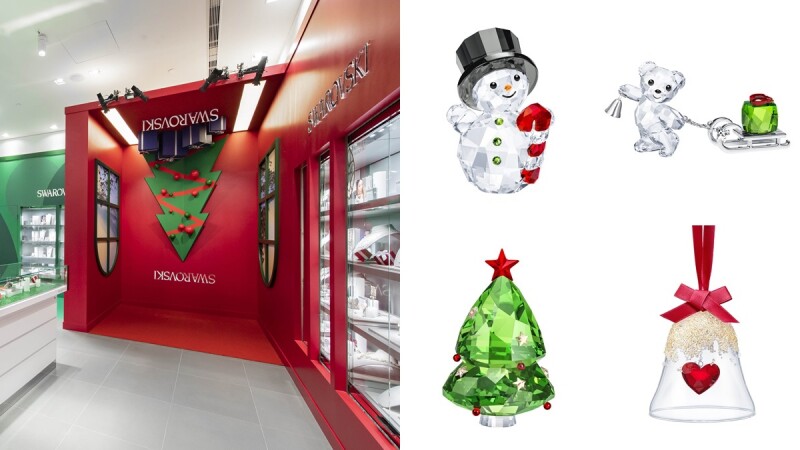 全球唯一就在台灣！SWAROVSKI首間聖誕概念店就開在這處，還有最新聖誕系列一併登場