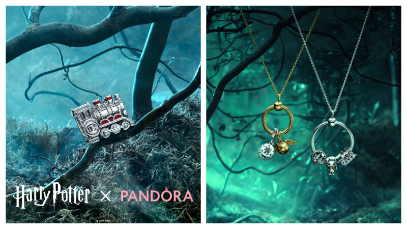 哈利波特迷看這裡，Pandora 推出 Harry Potter 系列珠寶，霍格華茲特列車、魔法學院、金探子、哈利波特、妙麗…串飾實在超可愛，每款都想收！