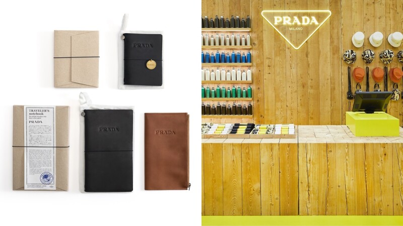 繼首爾後台灣也有了!PRADA ESCAPE系列快閃店就開在這,還跟日本文具品牌Midori打造獨家商品