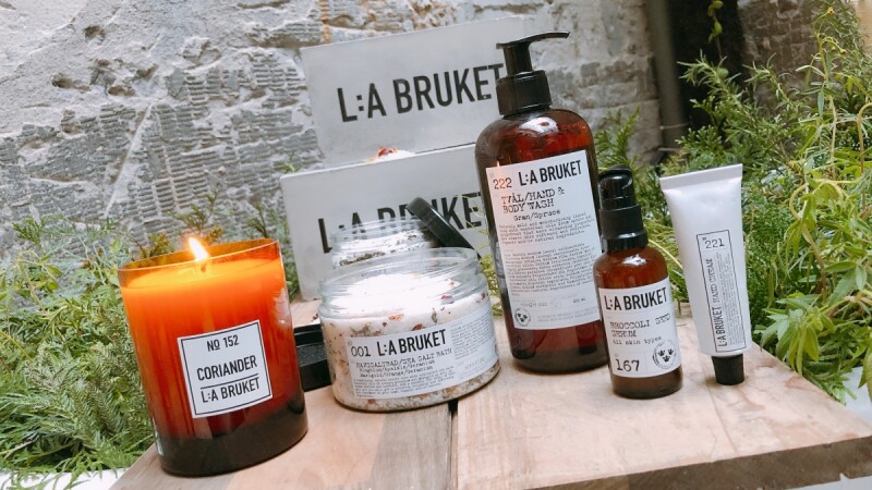 來自瑞典的溫柔保養L:A BRUKET正式開賣,必買推薦:潔膚露、護手霜、浴鹽、精華液、身體乳(含完整全品項清單與價錢)