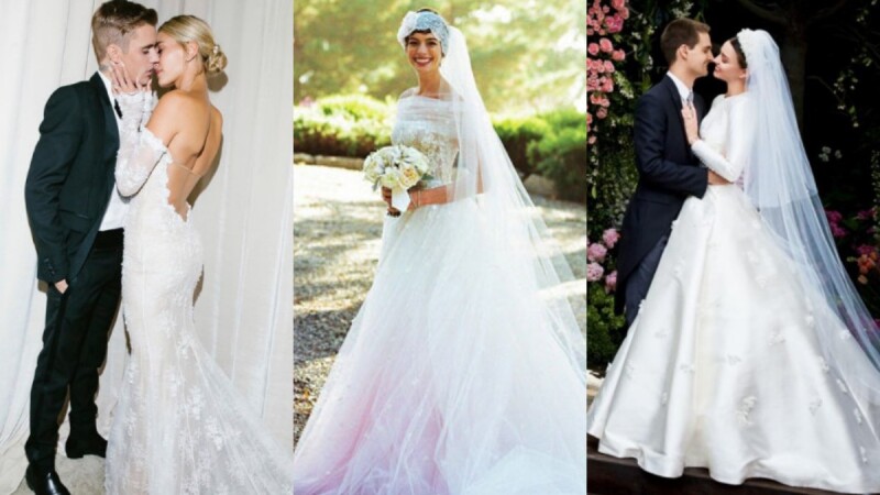 小賈夫婦、皇室婚禮、好萊塢影星、超模女神...歐美名人夢幻嫁紗盤點特輯！