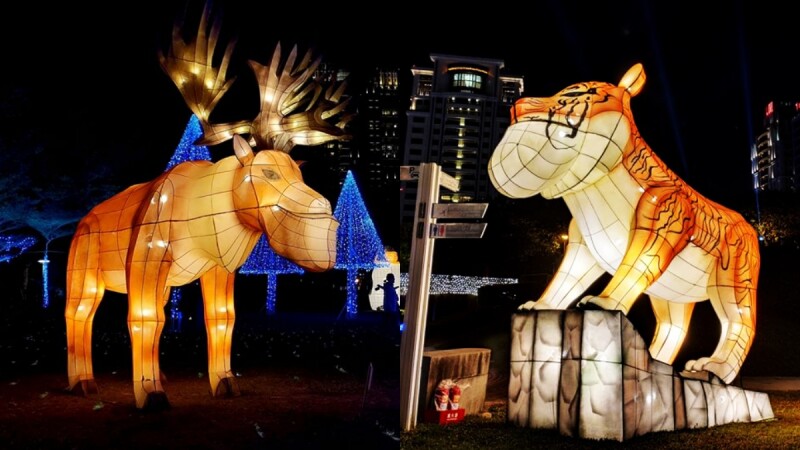 2020台中文心森林公園燈會萌翻!30隻巨型戽斗動物佔據副燈區,必拍花燈、交通資訊總整理