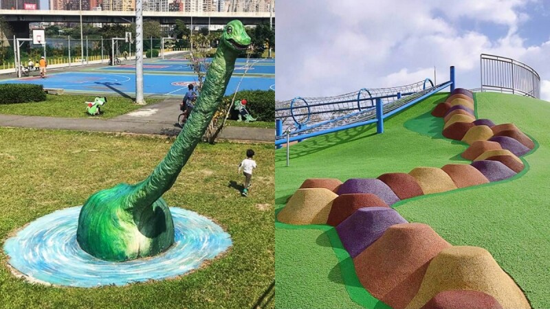 【玩咖懶人包】新北環狀線景點總整理!8大IG打卡勝地:彩虹操場、恐龍公園、彩色積木全搜羅