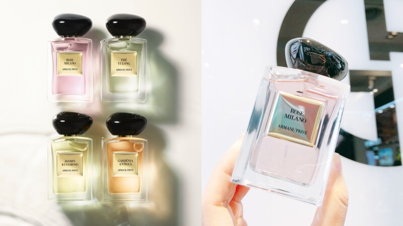 GIORGIO ARMANI Prive 高級訂製淡香水花園系列2020年全新上市!女孩最愛的「米蘭玫瑰」、超清新茶香「香格里拉茶園」一聞絕對就會被勾心