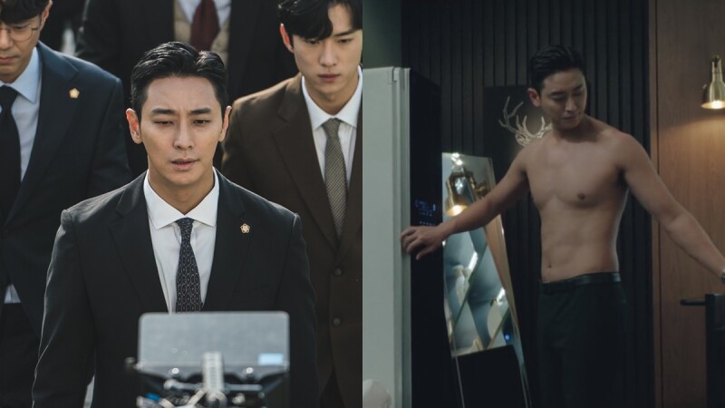 《Hyena:富豪辯護人》朱智勛新戲大秀巧克力腹肌!攜手《信號》金憓秀演出,陷入美人計