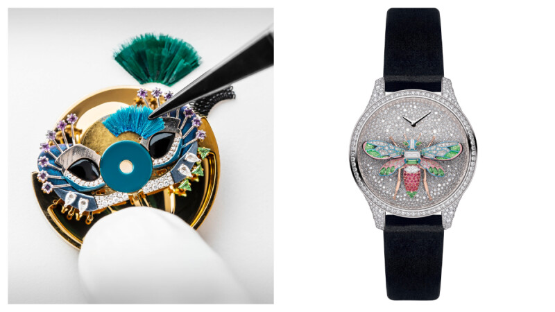 夢幻腕錶迷必收，Dior Bal à Paris 系列腕錶推出神秘的威尼斯面具和活潑可愛的蜜蜂作品，再創工藝與想像力的巔峰！