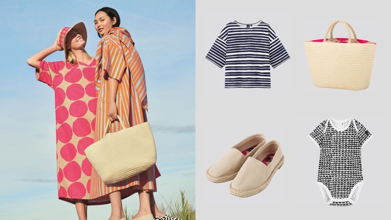 聯名一次比一次厲害!UNIQLO X Marimekko第三次攜手合作,春夏必備草編拖特包、草編鞋都有