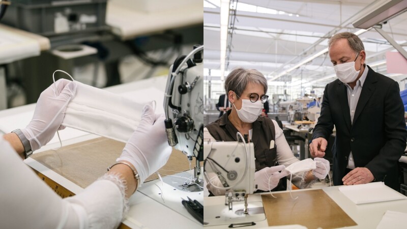 感動！LV法國工廠「口罩生產線」正式開工，工匠自願回到工坊縫口罩，一同保護醫護人員