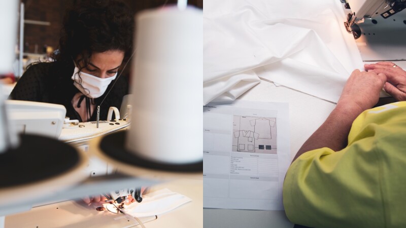 Hugo Boss設計防護衣投入生產、總部會議室也改成「口罩產線」！工匠們團結趕工