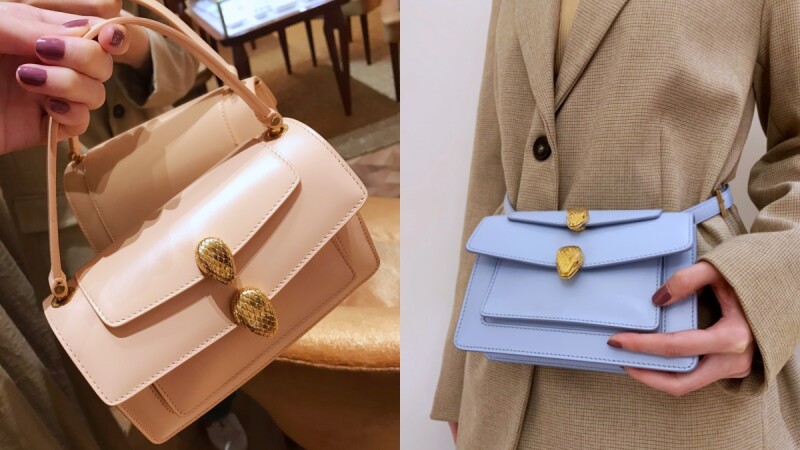 Alexander Wang 王大仁 x Bulgari 寶格麗聯名雙蛇頭美包再推兩款甜潤色,瞄準少女們的心!