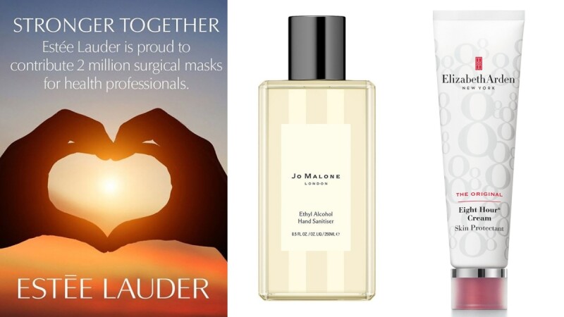 防疫不分國界,不只法國精品美妝品牌,英國Jo Malone London與德國歌劇魅影都投入生產洗手液、美國雅詩蘭黛捐款捐口罩、伊麗莎白雅頓捐護手霜