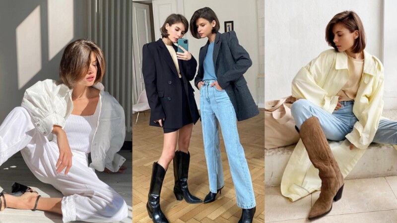 就由俄羅斯女孩的時尚指標Kristina和Polina，教你如何透過穿衣小訣竅穿出時髦極簡風！
