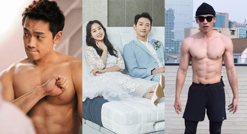 38歲 RAIN 甜愛姐姐 金泰希!出道19年,鮮肉身材、結實肌肉,自律精神讓人崇拜!