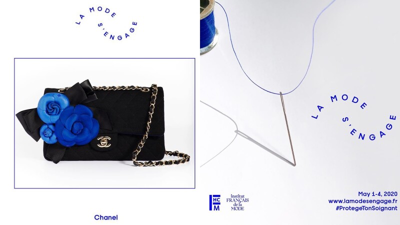 Chanel、Loewe、LV、Rimowa…超過80個品牌響應La Mode s’engage義賣活動，打造經典藍包包協助抗疫