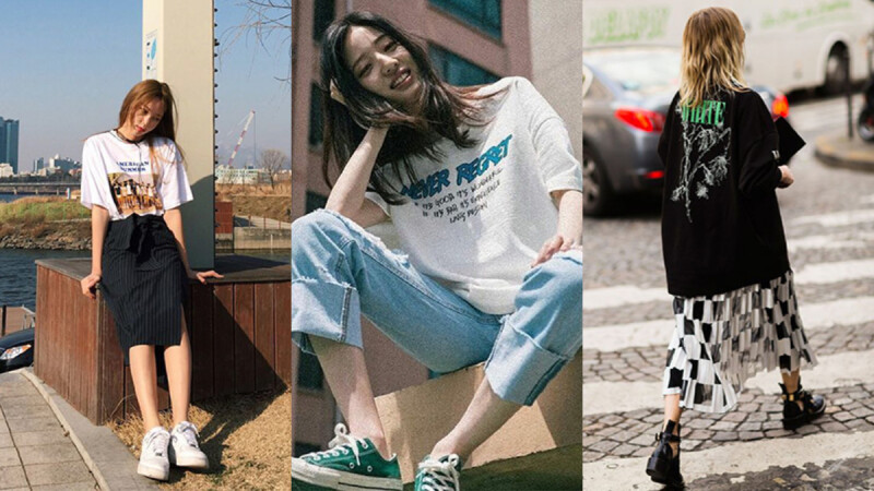 每天都想寬寬鬆鬆地過日子!用衣櫃裡必備的 Oversized T-shirt 打造不易出錯的 5 套穿搭公式!