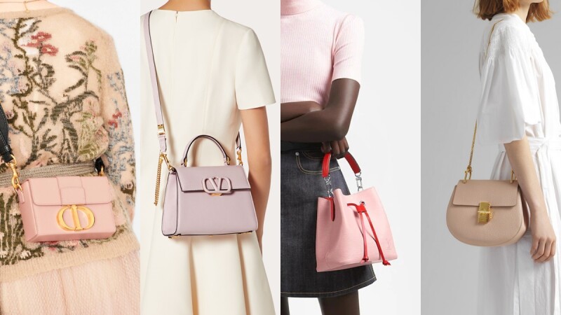 Dior、YSL、LV、Chloé…各大精品牌櫻霧粉手袋推薦，揹上就是春夏最浪漫的仙氣感 (持續更新